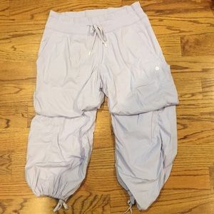 Lilac lululemon studio pants size 8